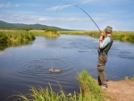 Pleasurable fishing experience with fishfinder