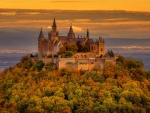 Close-up of the Castle Hohenzollern, Germany