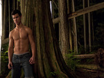 Jacob black by a tree