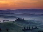 Low fog over Tuscany