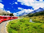 Switzerland Express Train