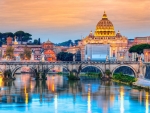 Saint Peter Basilica & St. Angelo Bridge,Italy