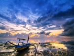 Beach Sunset Boat