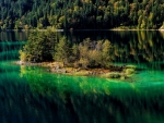 Eibsee Lake(Bavaria, Germany)