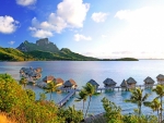 Overwater Bungalows in Bora Bora