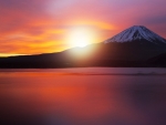 Mount Fuji at Sunrise