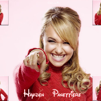 Hayden Panettiere Red Shirt Collage