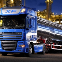 daf xf tanker truck
