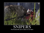 SNIPERS-The Pussys we love to have on our team