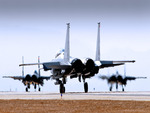 F-15 Eagles Three of Them
