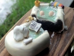 Woman In Tub Cake