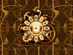 Steampunk Gear Clock