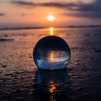 Glass sphere