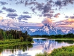 Oxbow Bend in Grand Teton National Park