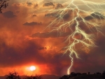 Lightning on Sunset