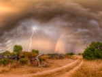 Lightning and Rainbow