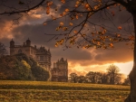 Castle in Wollaton Park in Nottingham, England