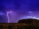 Lightning Storm in Uluru - Australia