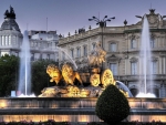 Fountain in Cibeles, Madrid