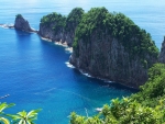 Coastline in American Samoa