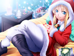 christmas-fate stay night-saber