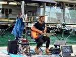 Busker Sydney Harbour Australia