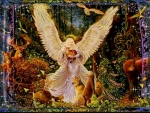 Angel of the forest