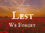 WE WILL REMEMBER THEM