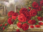 red roses