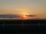 Sunrise over the Waikato