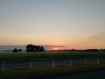 Sunrise over the Waikato
