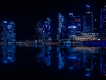 Singapore at night