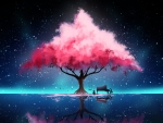 Pink tree