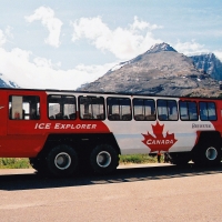 Bus To Columbia Icefield - Banff National Park - Canada (2008)