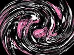 Pink Skull Swirl