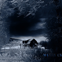 Scenic Winter Marry Christmas