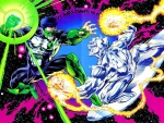 Green Lantern vs Silver Surfer