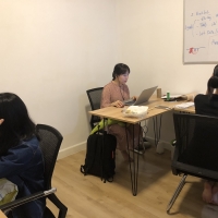 Nhân viên Ä‘ang làm Viá»‡c táº¡i Compa Marketing