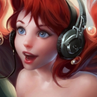 Mermaid Listening To Music