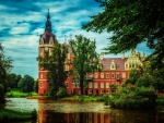 Muskau Castle, Bad Muskau, Germany