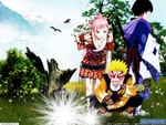 Naruto, Sakura, Sasuke
