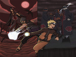 naruto and sasuke vs itachi and pein