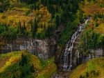 Glacier National Park Waterfall
