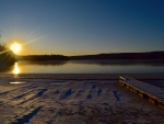 sunsets & dock