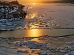 ice river