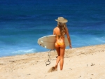 Cowgirl Surfer . .