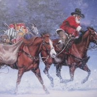 Cowboy Santa Claus