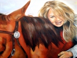 Cowgirl Art . .