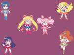 Chibi Sailor Scouts