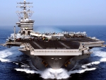 Aircraft Carrier USS Dwight D Eisenhower CVN-69
